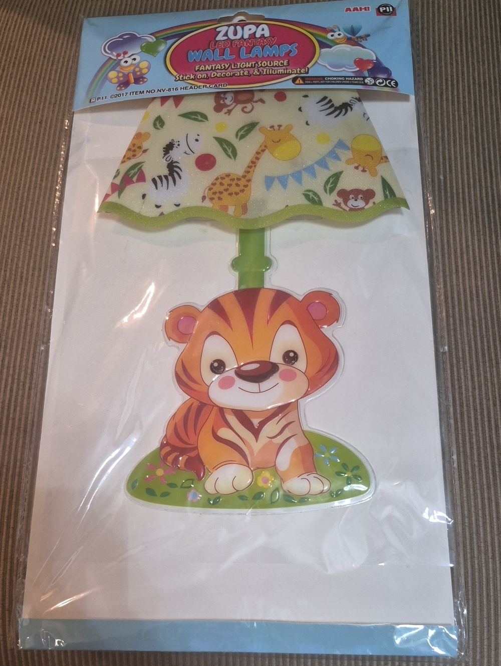 Zupa Kids Tiger Wall Lamp Night Light